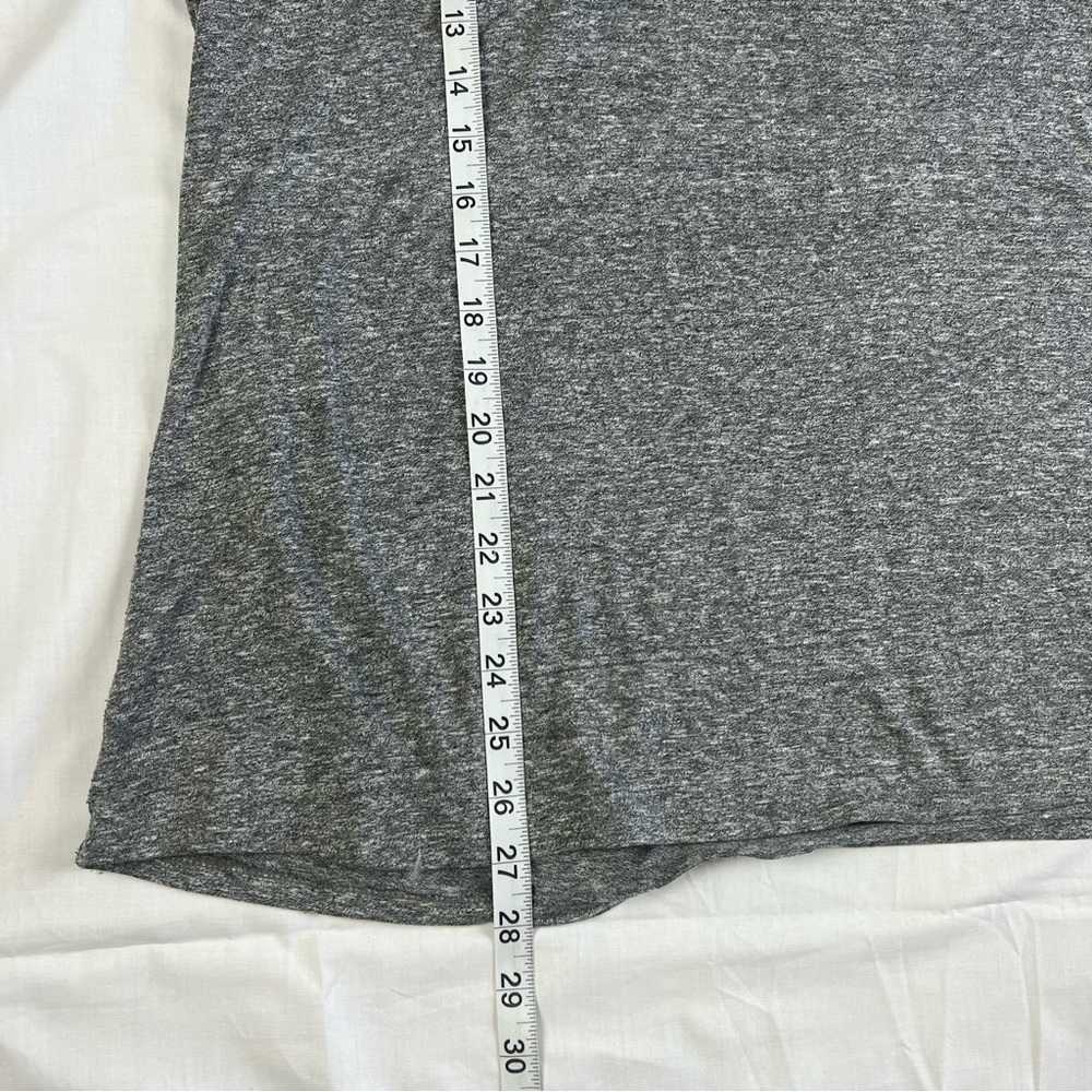 CURRENT/ELLIOTT • Gray Ruffle Racer back Top Size 3 (Large) - Picture 6 of 8